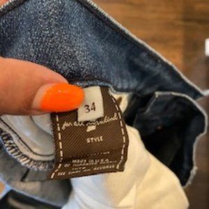 7 for All Mankind mens denim Size 34